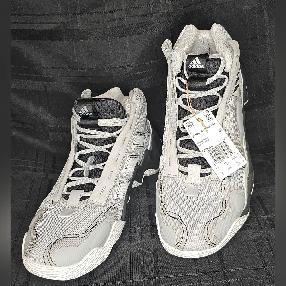 ADIDAS EXHIBIT B WMNS MID Size 13 GREY ✨️NWT ✨️
